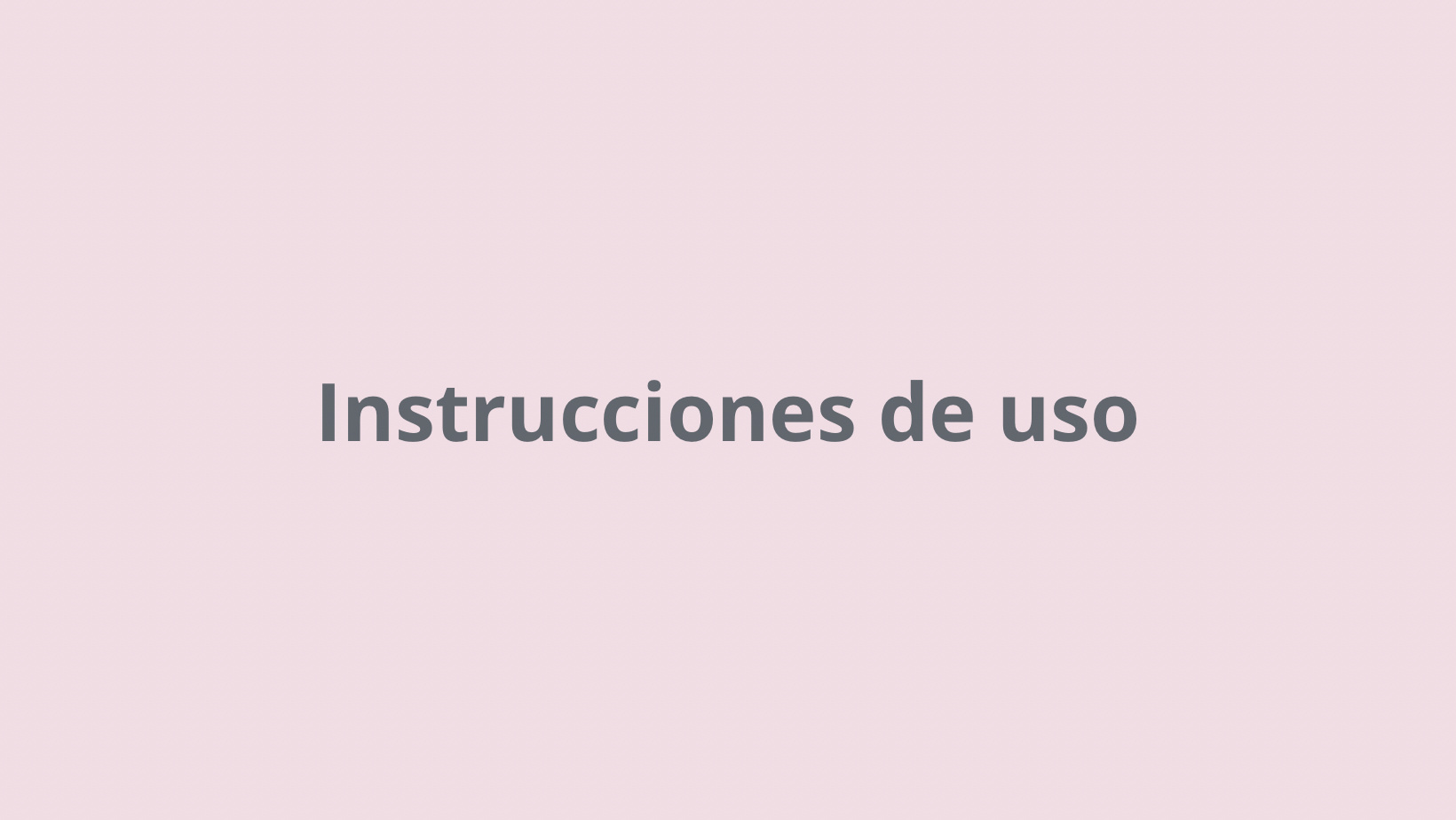 Instrucciones de uso de la piedra pómez